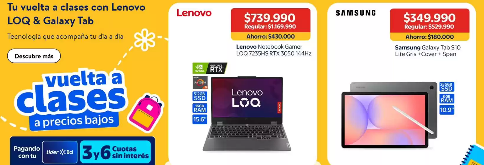 Catálogo Lider Express en Ancud | Vuelta a clases! | 2026-02-20T00:00:00.000Z - 2026-03-04T00:00:00.000Z