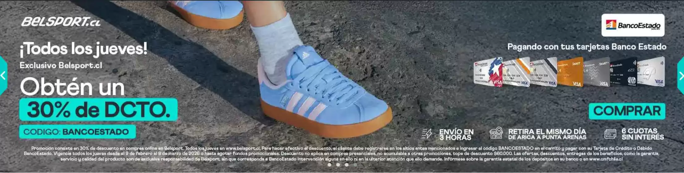Catálogo Belsport en Concepción | 30% de dcto. | 2026-03-02T00:00:00.000Z - 2026-03-08T00:00:00.000Z