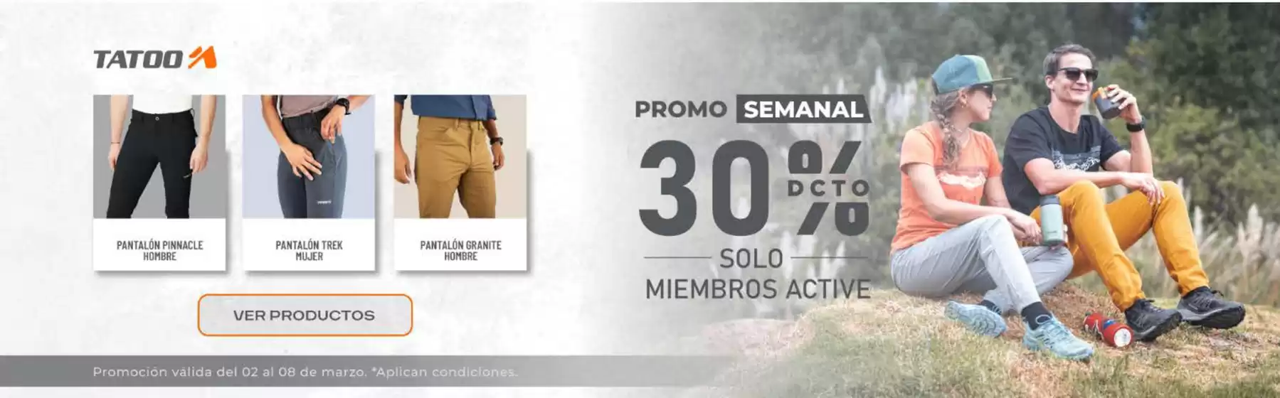 Catálogo Tatoo en Concepción | Promo semanal. 30% dcto! | 2026-03-02T00:00:00.000Z - 2026-03-08T00:00:00.000Z