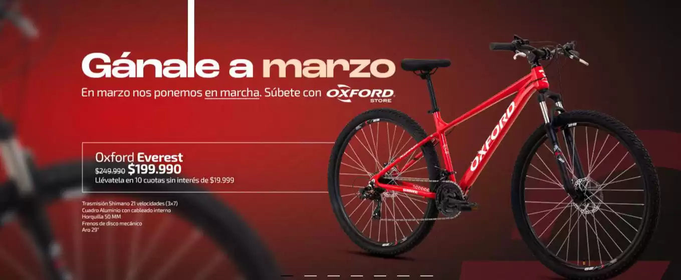 Catálogo Oxford Bikes en Concepción | Oferta exclusivos! | 2026-03-02T00:00:00.000Z - 2026-03-16T00:00:00.000Z