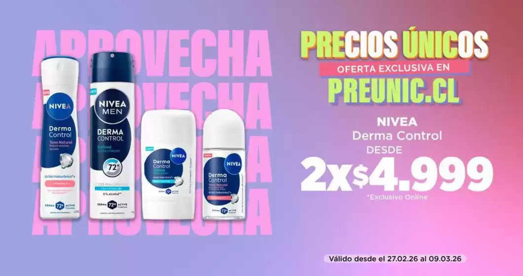 Catálogo PreUnic en Santiago | Ofertas principales para ahorradores | 2026-02-27T00:00:00.000Z - 2026-03-09T00:00:00.000Z