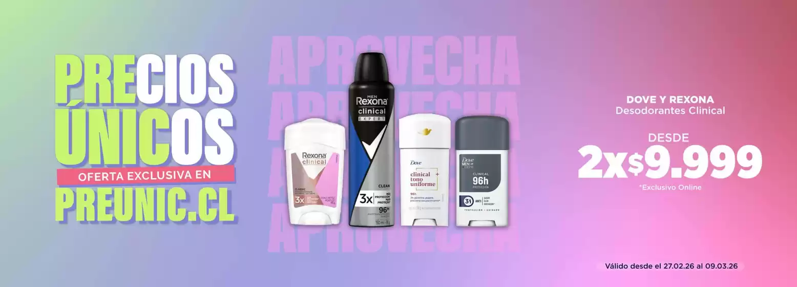 Catálogo PreUnic en Santiago | Ofertas PreUnic | 2026-02-27T00:00:00.000Z - 2026-03-09T00:00:00.000Z