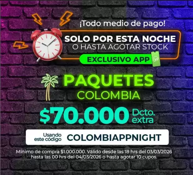 Catálogo Viajes Falabella en Santa Bárbara | Ofertas exclusivos! | 2026-03-04T00:00:00.000Z - 2026-03-04T00:00:00.000Z