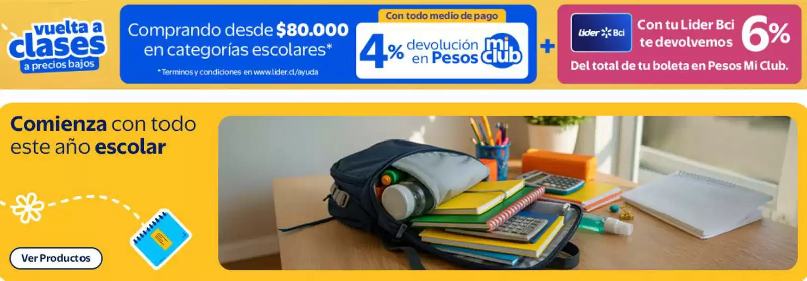 Catálogo Lider Express en La Calera | Vuelta a clases! | 2026-03-05T00:00:00.000Z - 2026-03-09T00:00:00.000Z