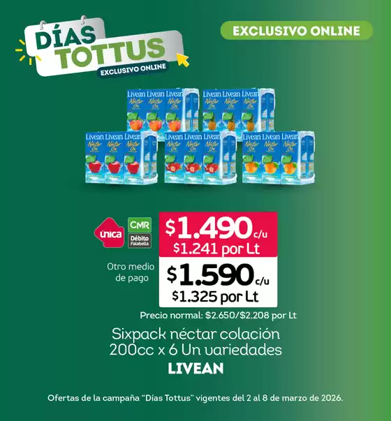 Catálogo Tottus en Machalí | Grandes descuentos en productos seleccionados | 2026-03-02T00:00:00.000Z - 2026-03-08T00:00:00.000Z