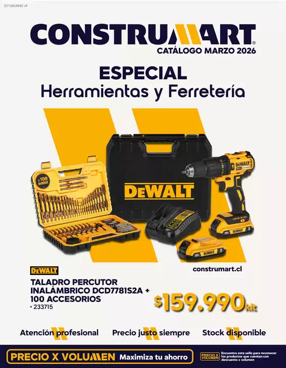 Catálogo Construmart en Iquique | Z17 osorno | 2026-03-01T00:00:00.000Z - 2026-03-31T00:00:00.000Z