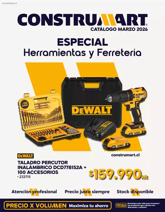 Catálogo Construmart en Iquique | Z19 melipilla penaflor | 2026-03-01T00:00:00.000Z - 2026-03-31T00:00:00.000Z