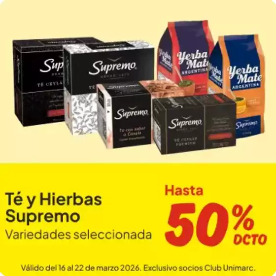 Catálogo Unimarc en La Florida | Ofertas principales para todos los cazadores de gangas | 2026-03-16T00:00:00.000Z - 2026-03-22T00:00:00.000Z