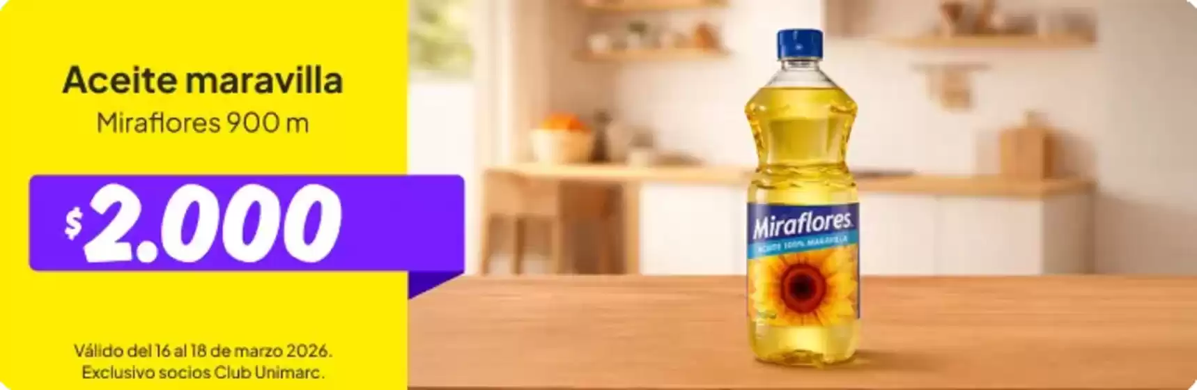 Catálogo Unimarc en La Florida | Nuevas ofertas para descubrir | 2026-03-16T00:00:00.000Z - 2026-03-18T00:00:00.000Z