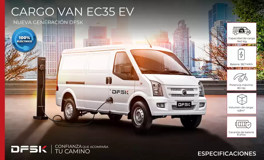 Catálogo Derco en Talca (Maule) | DFSK CARGO VAN ELÉCTRICA | 2026-03-16T00:00:00.000Z - 2026-03-30T00:00:00.000Z