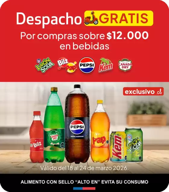 Catálogo Unimarc en La Reina | Ofertas especiales atractivas para todos | 2026-03-18T00:00:00.000Z - 2026-03-24T00:00:00.000Z