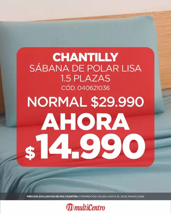 Catálogo Multicentro en Concepción | Nuestras mejores gangas | 2026-03-20T00:00:00.000Z - 2026-03-31T00:00:00.000Z