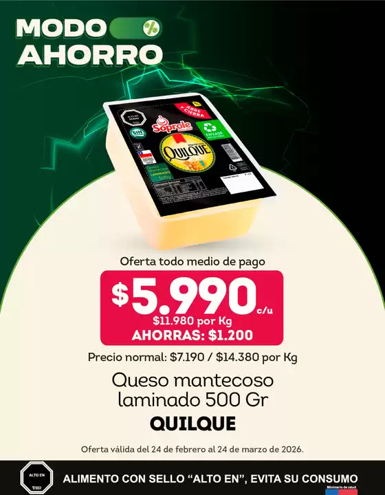 Catálogo Tottus en Quilicura | Ofertas exclusivas para nuestros clientes | 2026-02-24T00:00:00.000Z - 2026-03-24T00:00:00.000Z