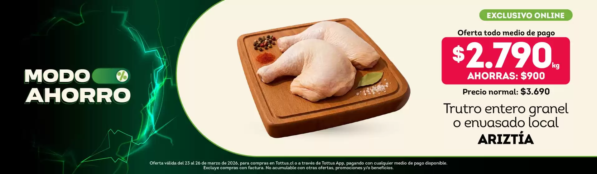 Catálogo Tottus en Quilicura | Ofertas Tottus | 2026-03-23T00:00:00.000Z - 2026-03-26T00:00:00.000Z