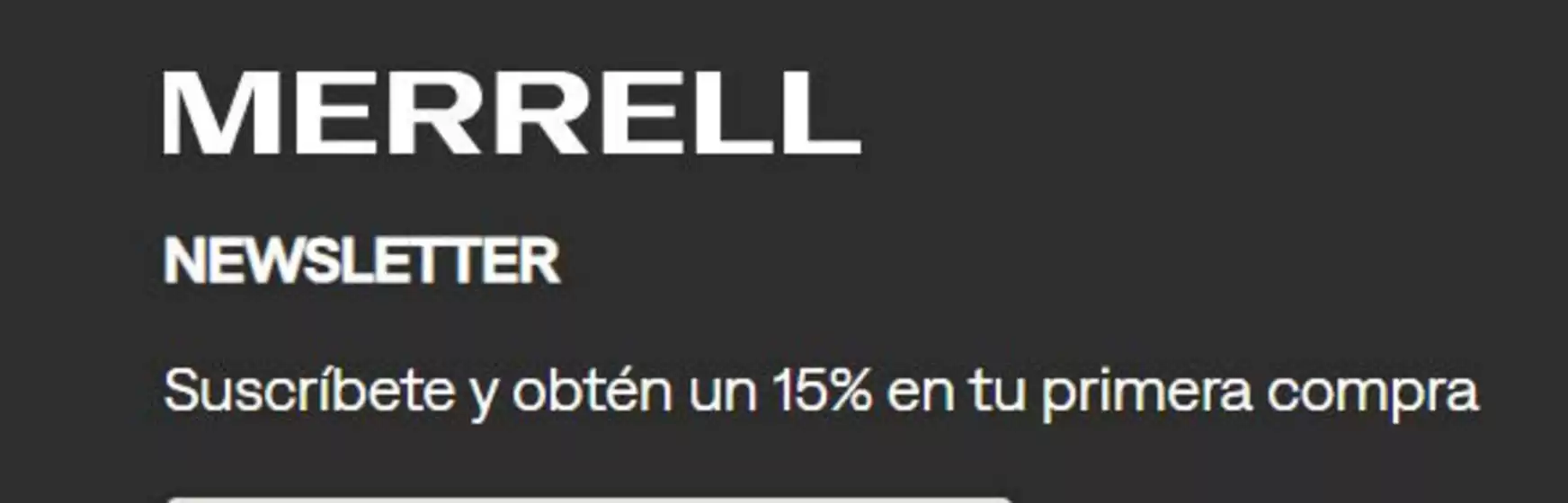 Catálogo Merrell en Antofagasta | 15% Off! | 2026-03-24T00:00:00.000Z - 2026-05-31T00:00:00.000Z