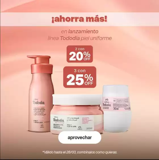 Catálogo Natura en Lebu | Hasta 35% Off! | 2026-03-24T00:00:00.000Z - 2026-03-28T00:00:00.000Z