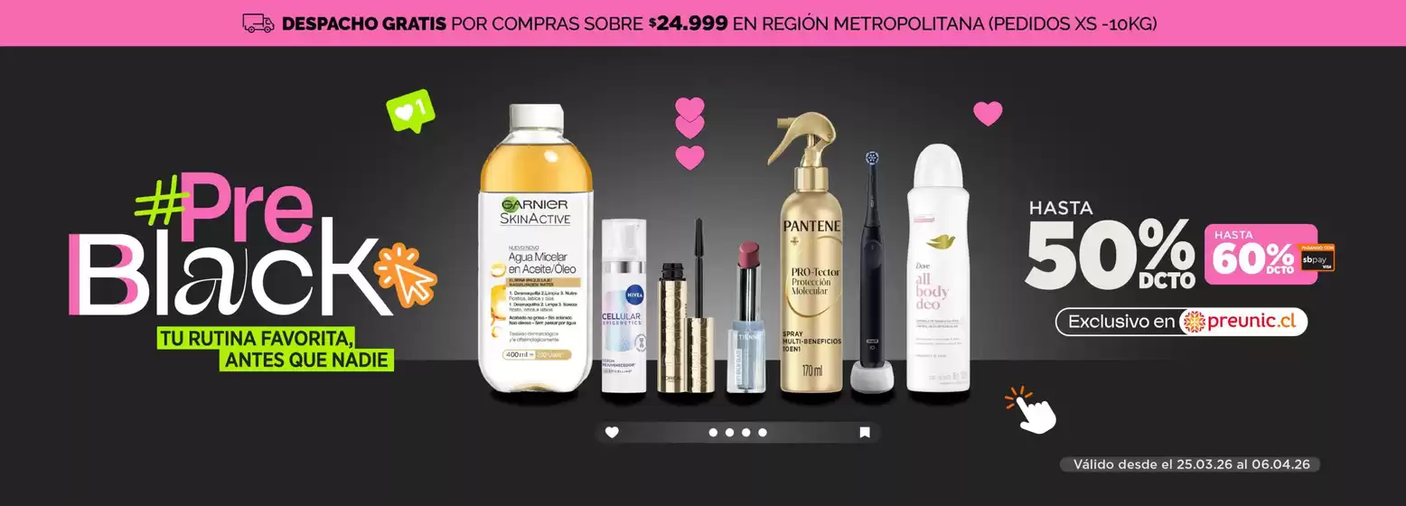 Catálogo PreUnic en Las Condes | Descuentos y promociones | 2026-03-25T00:00:00.000Z - 2026-04-06T00:00:00.000Z