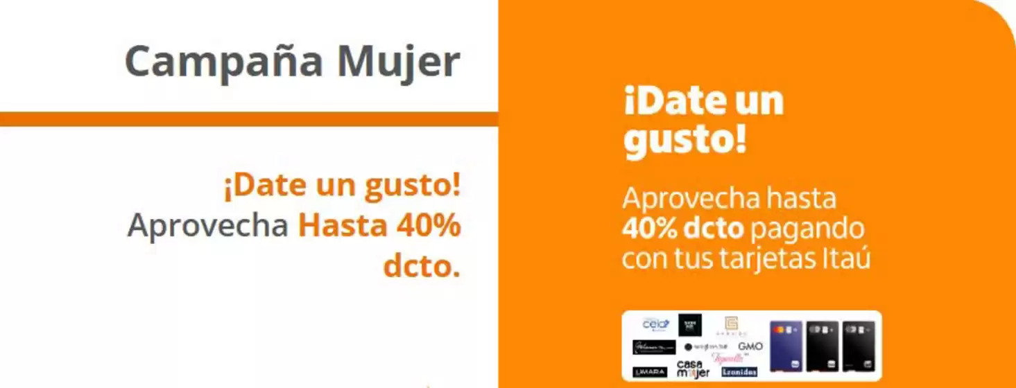Catálogo Banco Itaú en Providencia | 30--40% dcto. | 2026-03-26T00:00:00.000Z - 2026-04-09T00:00:00.000Z