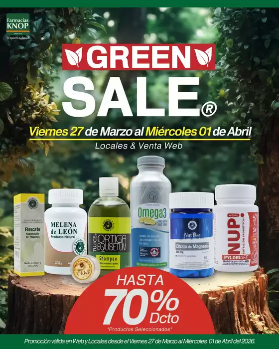 Catálogo Farmacias Knop en Santa Cruz | Ofertas para cazadores de gangas | 2026-03-27T00:00:00.000Z - 2026-04-01T00:00:00.000Z