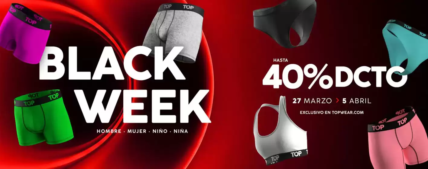 Catálogo Top Underwear | Hasta 40% dcto! | 2026-03-30T00:00:00.000Z - 2026-04-05T00:00:00.000Z