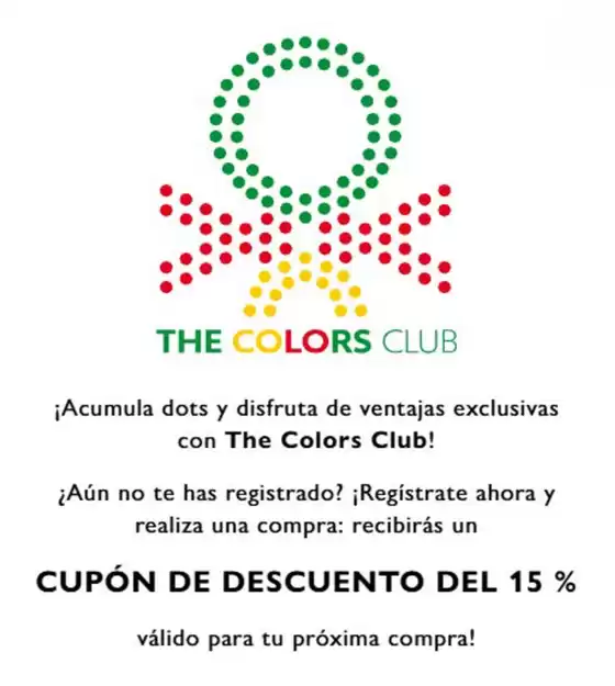 Catálogo United Colors of Benetton | 15% de descuento! | 2026-03-30T00:00:00.000Z - 2026-04-30T00:00:00.000Z