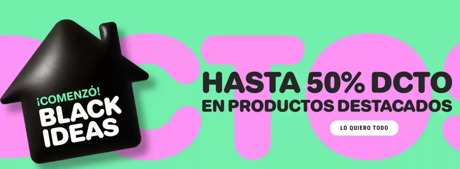 Catálogo Casaideas en Olmué | Black Ideas | 2026-04-01T00:00:00.000Z - 2026-04-05T00:00:00.000Z