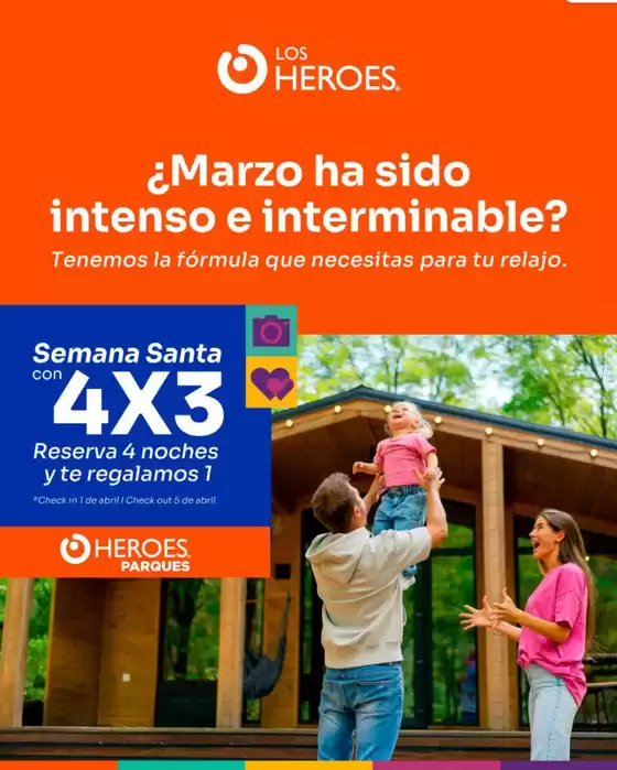 Catálogo Los Heroes en Cerrillos | Semana Santa con 4x3 | 2026-04-01T00:00:00.000Z - 2026-04-05T00:00:00.000Z