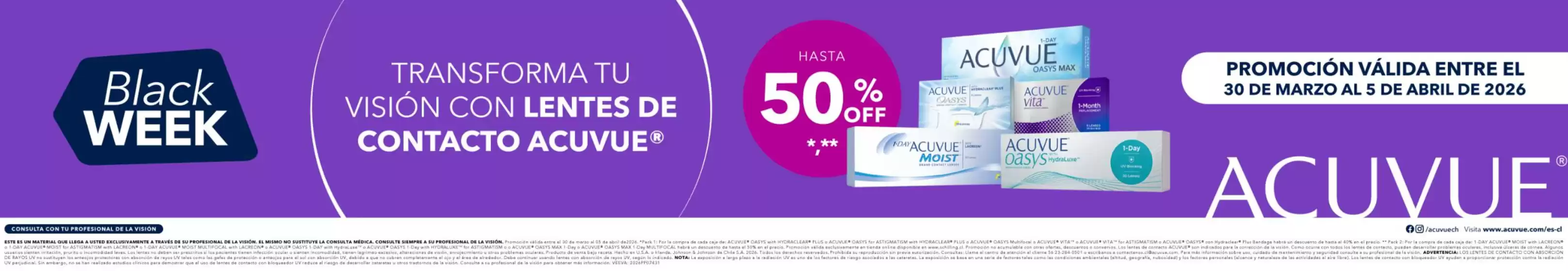 Catálogo Ópticas Schilling en Copiapó | Excelente oferta para todos los clientes | 2026-03-30T00:00:00.000Z - 2026-04-05T00:00:00.000Z