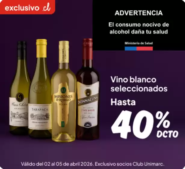 Catálogo Unimarc | Promociones actuales | 2026-04-02T00:00:00.000Z - 2026-04-05T00:00:00.000Z