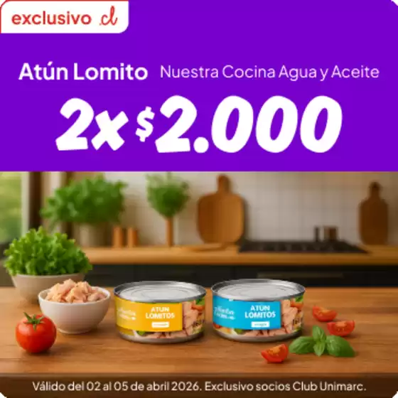 Catálogo Unimarc en Coronel | Ofertas para cazadores de gangas | 2026-04-02T00:00:00.000Z - 2026-04-05T00:00:00.000Z