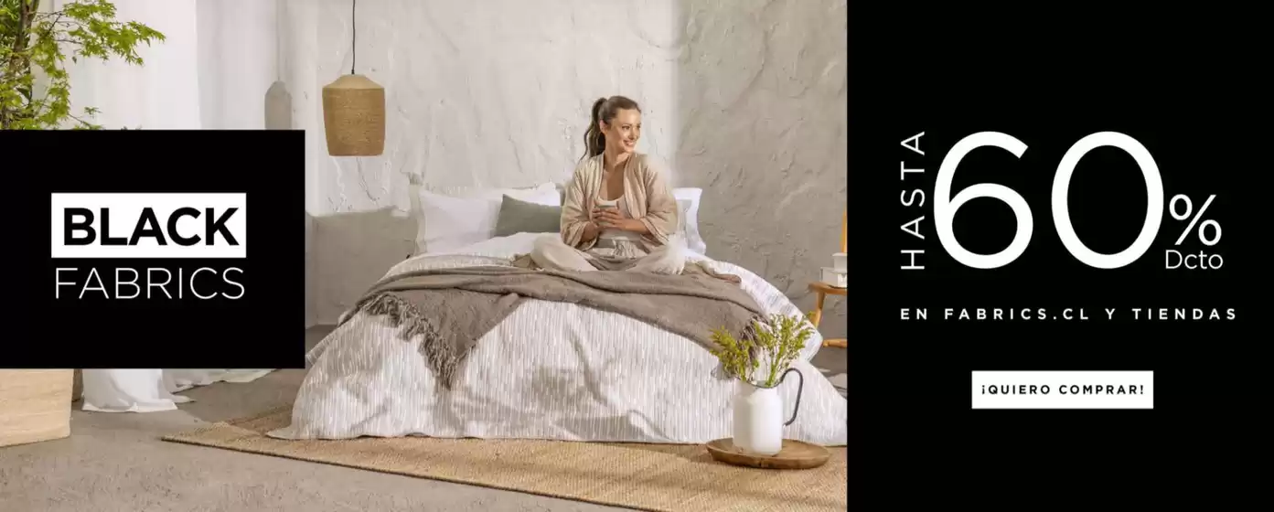 Catálogo Fabrics | 50-60% dcto. | 2026-04-03T00:00:00.000Z - 2026-04-06T00:00:00.000Z