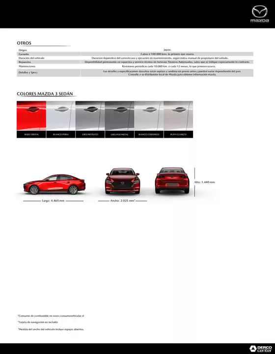 MAZDA 3 SEDÁN!