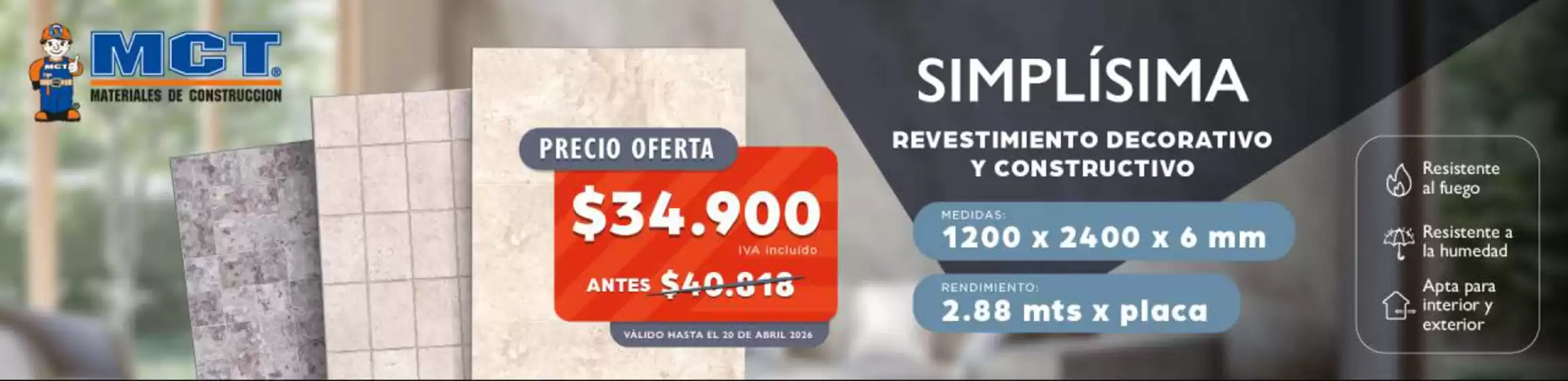 Catálogo MCT en Santiago | Precio Oferta! | 2026-04-07T00:00:00.000Z - 2026-04-20T00:00:00.000Z