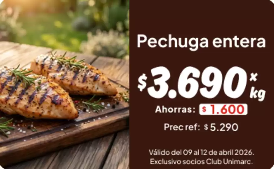 Catálogo Unimarc | Ofertas Unimarc | 2026-04-09T00:00:00.000Z - 2026-04-12T00:00:00.000Z