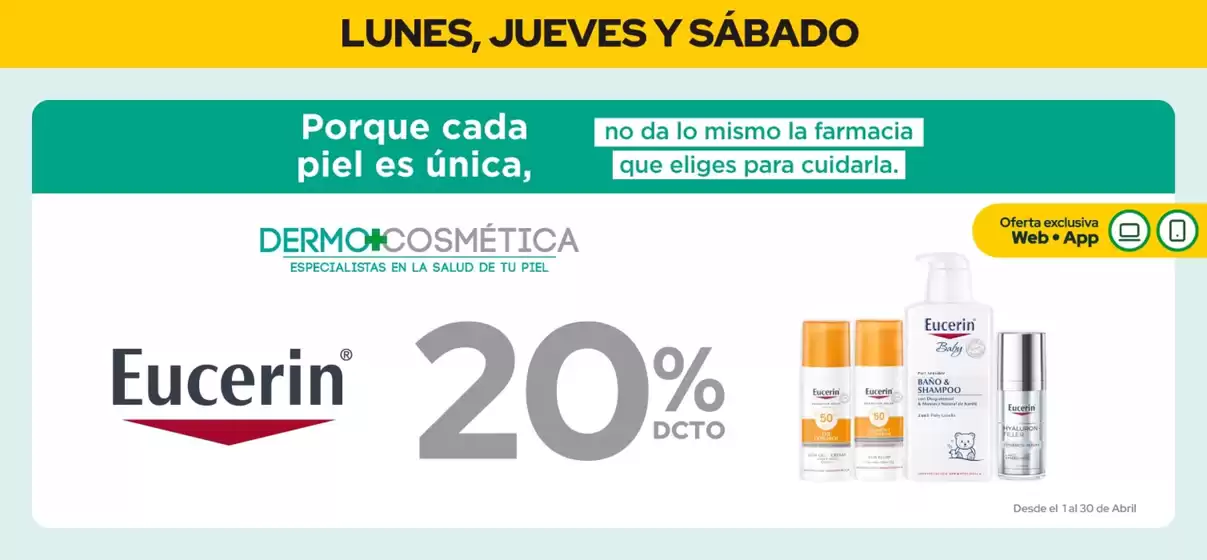 Catálogo Cruz Verde en Cerrillos | Descubre ofertas atractivas | 2026-04-01T00:00:00.000Z - 2026-04-30T00:00:00.000Z