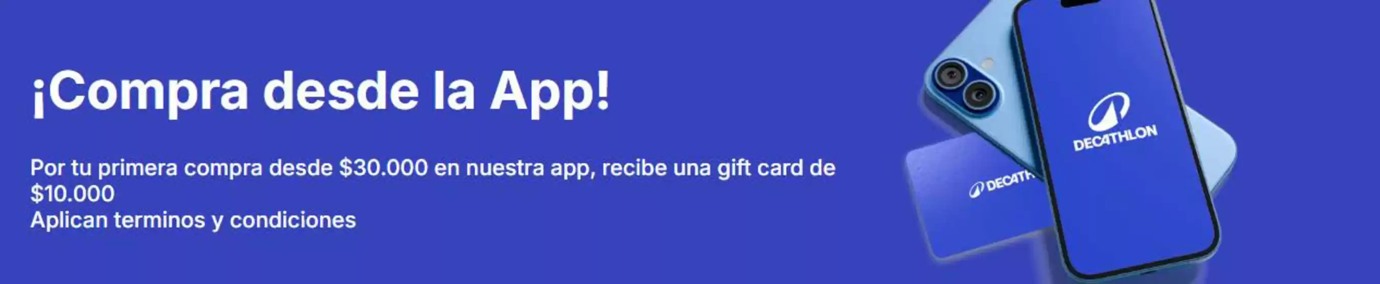 Compra desde la App!