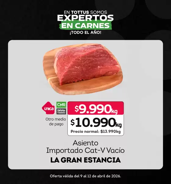 Catálogo Tottus en Rancagua | Ahorra ahora con nuestras ofertas | 2026-04-09T00:00:00.000Z - 2026-04-12T00:00:00.000Z