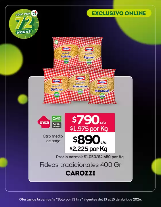 Catálogo Tottus en Osorno | Nuevas ofertas para descubrir | 2026-04-13T00:00:00.000Z - 2026-04-15T00:00:00.000Z