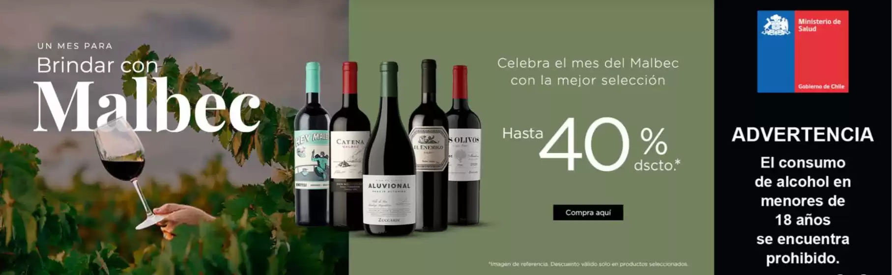 Catálogo El Mundo del Vino en Rancagua | Hasta 40% dscto | 2026-04-16T00:00:00.000Z - 2026-04-30T00:00:00.000Z