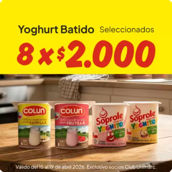 Catálogo Unimarc en Rancagua | Gran variedad de ofertas | 2026-04-15T00:00:00.000Z - 2026-04-19T00:00:00.000Z