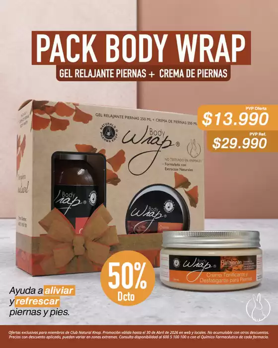 Catálogo Farmacias Knop en Huechuraba | Ofertas principales para todos los clientes | 2026-04-17T00:00:00.000Z - 2026-04-30T00:00:00.000Z