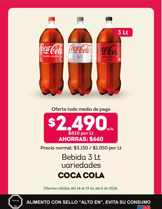 Catálogo Tottus | Gran variedad de ofertas | 2026-04-16T00:00:00.000Z - 2026-04-19T00:00:00.000Z