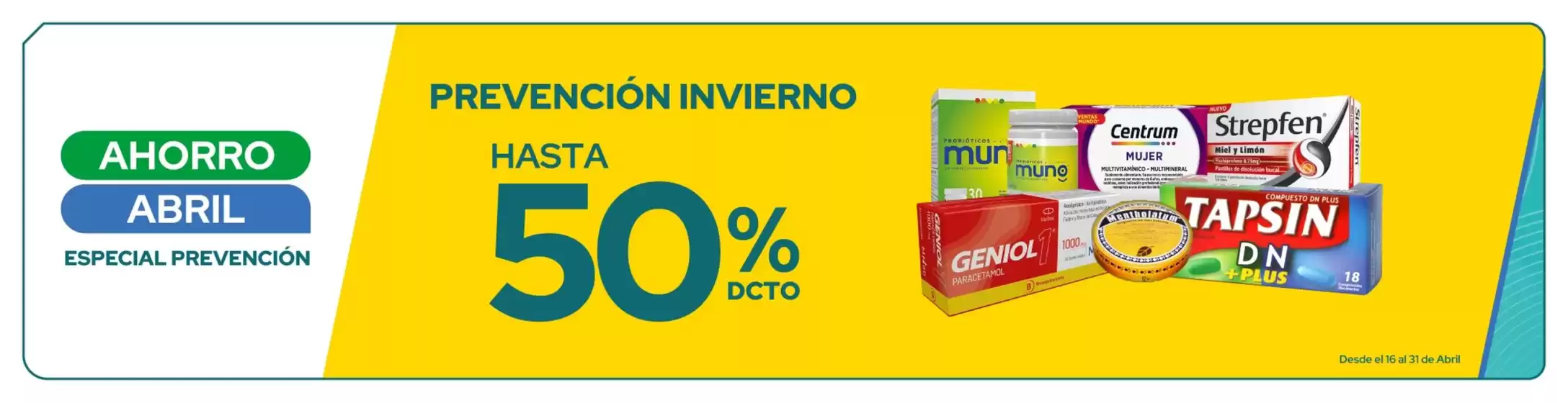 Catálogo Cruz Verde en Curacautín | Excelente oferta para cazadores de gangas | 2026-04-16T00:00:00.000Z - 2026-04-30T00:00:00.000Z
