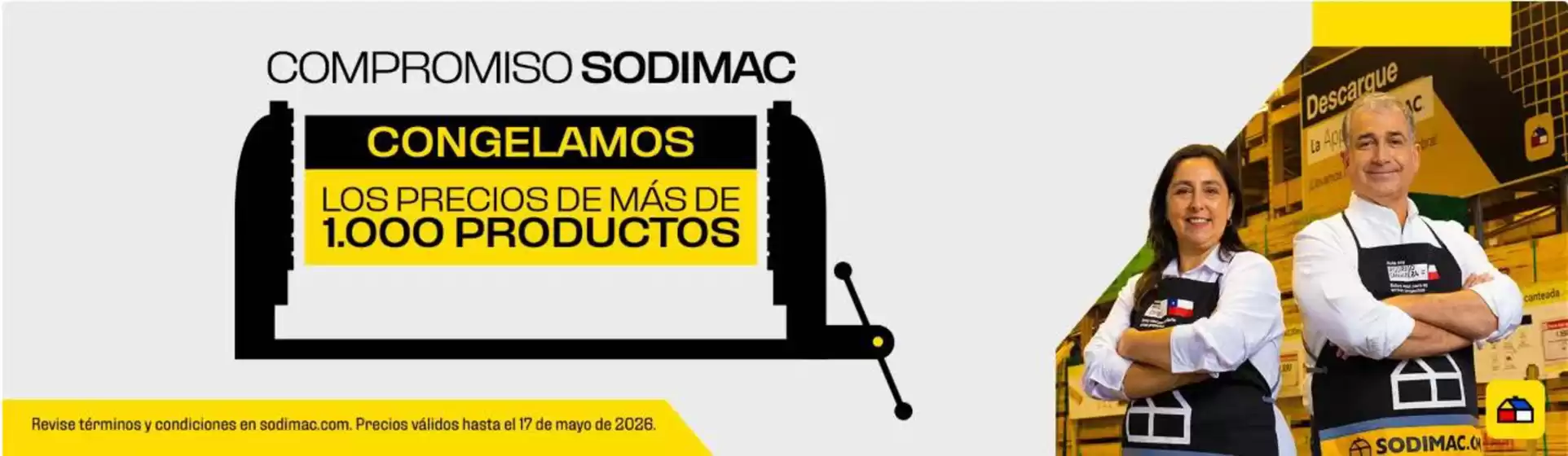 Catálogo Constructor Sodimac en Los Andes | Compromiso sodimac! | 2026-04-22T00:00:00.000Z - 2026-05-17T00:00:00.000Z