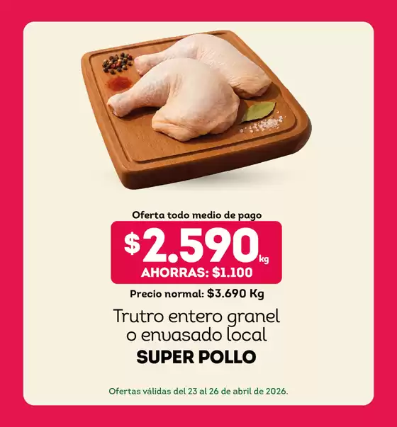 Catálogo Tottus en Quilpué | Ofertas para cazadores de gangas | 2026-04-23T00:00:00.000Z - 2026-04-26T00:00:00.000Z