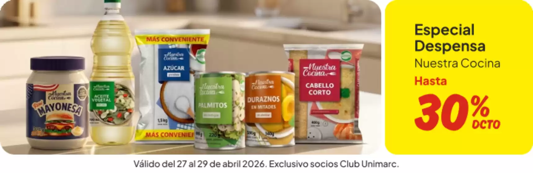 Catálogo Unimarc | Ofertas especiales atractivas para todos | 2026-04-27T00:00:00.000Z - 2026-04-29T00:00:00.000Z