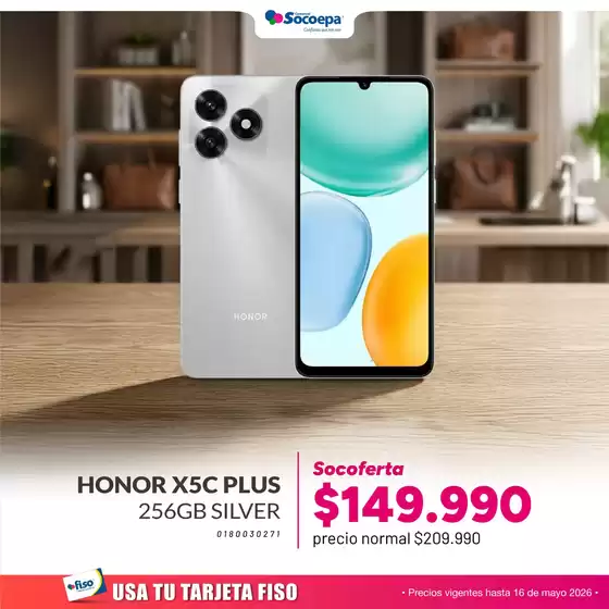 Catálogo Comercial Socoepa en Calama | Oferta exclusivos! | 2026-04-28T00:00:00.000Z - 2026-05-16T00:00:00.000Z