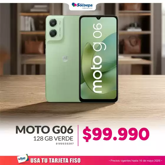 Catálogo Comercial Socoepa en Huechuraba | Promociones actuales | 2026-04-30T00:00:00.000Z - 2026-05-16T00:00:00.000Z