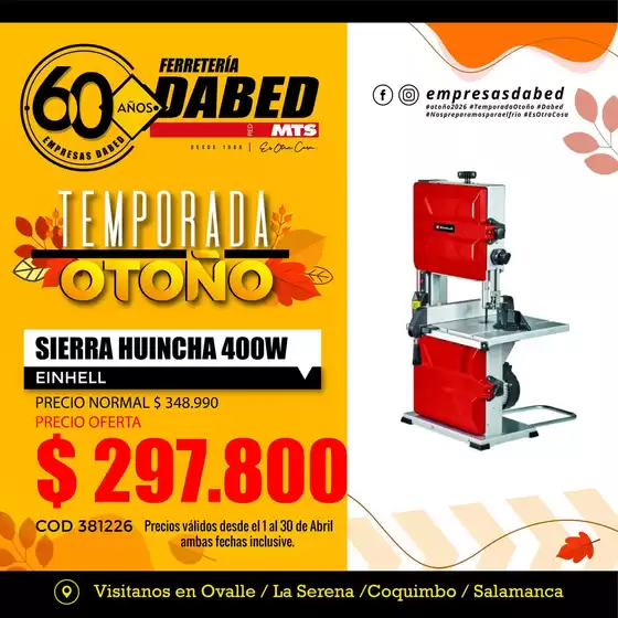 Catálogo Dabed | Nuestras mejores ofertas para ti | 2026-04-01T00:00:00.000Z - 2026-04-30T00:00:00.000Z