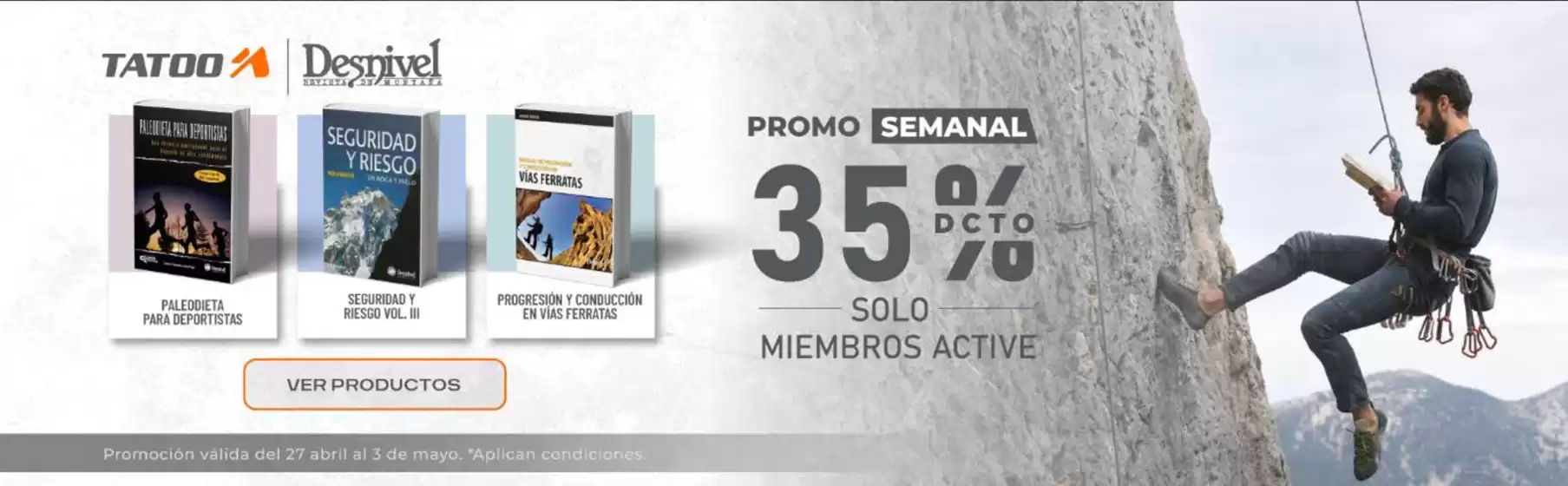 Catálogo Tatoo | Promo semanal! 35% dcto. | 2026-04-30T00:00:00.000Z - 2026-05-03T00:00:00.000Z